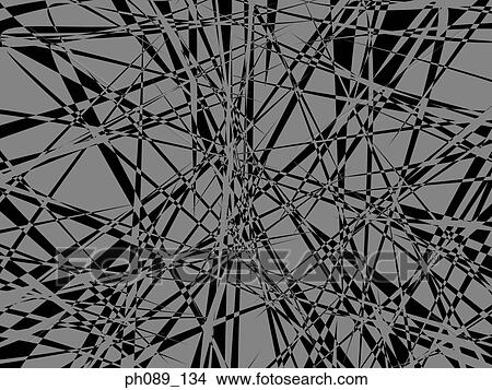 Black line patterns against gray background View Large Photo Image Picture - Black line patterns against gray background. Fotosearch
