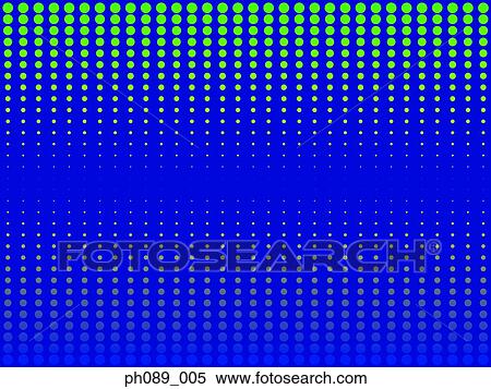 Blue and green dotted pattern against blue background View Large Photo Image Stock Photography - Blue and green dotted pattern against blue background. Fotosearch