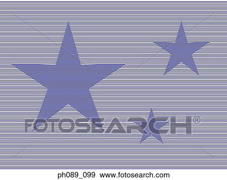 Blue stars against blue and white horizontal lines background View Large Photo Image Stock Photo - Blue stars against blue and white horizontal lines background. Fotosearch