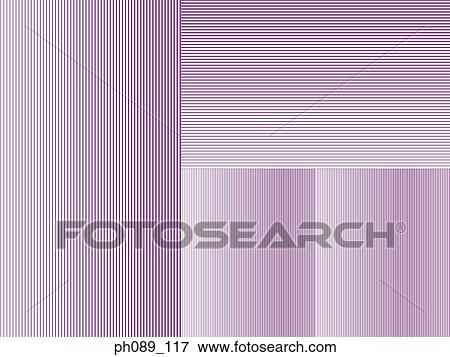 Stock Photo - Purple and white blocks of lines. Fotosearch