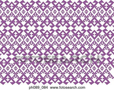 Purple repeated pattern against white background View Large Photo Image Picture - Purple repeated pattern against white background. Fotosearch