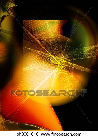 Network of lines against black background, abstract View Large Photo Image Stock Image - Network of lines against black background, abstract. Fotosearch