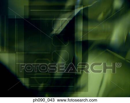 Stock Image - Numbers and blocks, abstract digitally generated image. Fotosearch