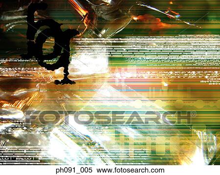 Lines and patterns against multicolor background, abstract View Large Photo Image Stock Photography - Lines and patterns against multicolor background, abstract. Fotosearch
