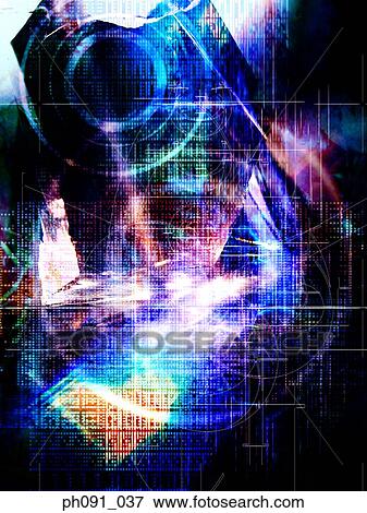 Multicolor abstract digitally generated image View Large Photo Image Stock Photo - Multicolor abstract digitally generated image. Fotosearch