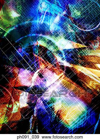 Multicolor abstract digitally generated image View Large Photo Image Stock Photo - Multicolor abstract digitally generated image. Fotosearch