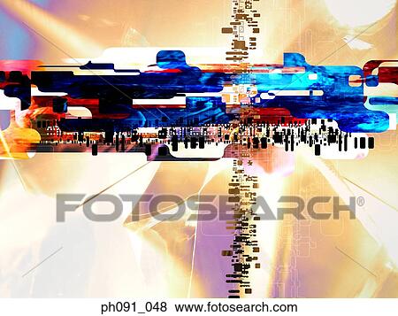 Multicolor abstract digitally generated image View Large Photo Image Stock Photo - Multicolor abstract digitally generated image. Fotosearch