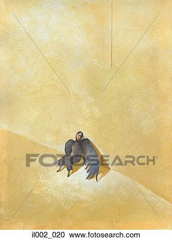 Clipart - Concept: Depression. Fotosearch