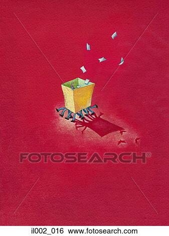 Stock Illustration - Concept: Think out of the box. Fotosearch