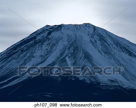 Mt. Fuji, Japan, at sunrise View Large Photo Image Stock Photo - Mt. Fuji, Japan, at sunrise. Fotosearch