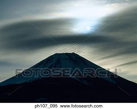 Mt. Fuji, Japan, at sunrise View Large Photo Image Stock Photography - Mt. Fuji, Japan, at sunrise. Fotosearch