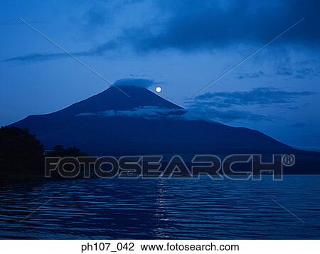 Night view of Mt. Fuji, Japan View Large Photo Image Stock Image - Night view of Mt. Fuji, Japan. Fotosearch