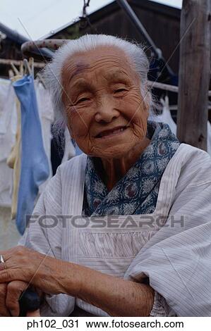 Portrait of a matured Japanese woman View Large Photo Image Stock Image - Portrait of a matured Japanese woman. Fotosearch