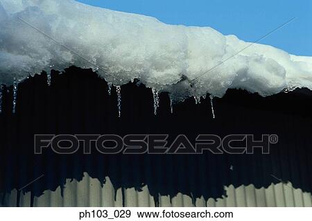 Frozen roof top View Large Photo Image Stock Photo - Frozen roof top. Fotosearch