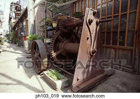 Old and huge machinery View Large Photo Image Stock Photo - Old and huge machinery. Fotosearch