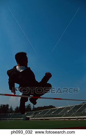 Businessman high-jumping View Large Photo Image Stock Image - Businessman high-jumping . Fotosearch