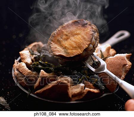 A steaming hot beef slice View Large Photo Image Picture - A steaming hot beef slice. Fotosearch