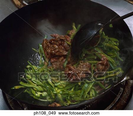 Fried vegetables and beef slices View Large Photo Image Stock Photo - Fried vegetables and beef slices. Fotosearch