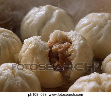 Steam meat buns View Large Photo Image Stock Image - Steam meat buns. Fotosearch