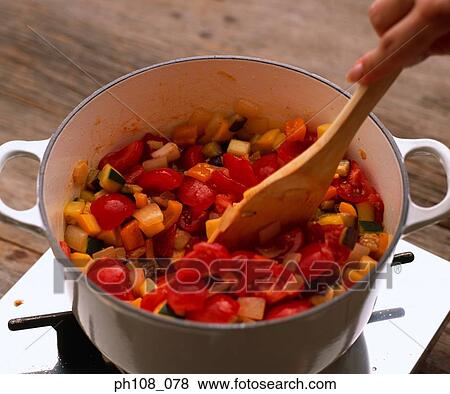 Stirring mixed vegetables View Large Photo Image Stock Photo - Stirring mixed vegetables. Fotosearch