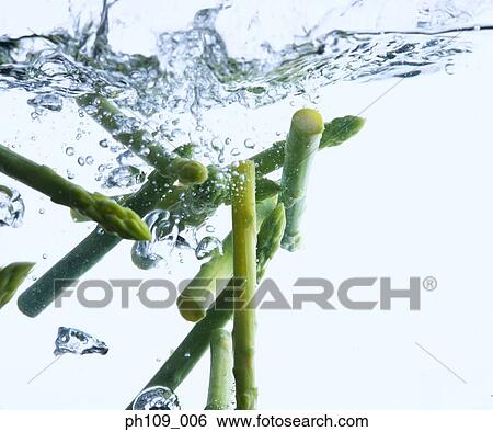 Asparagus in boiling water View Large Photo Image Stock Photograph - Asparagus in boiling water. Fotosearch