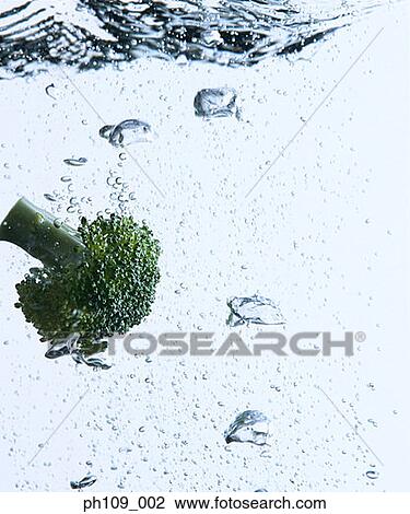 Broccoli in boiling water View Large Photo Image Stock Image - Broccoli in boiling water. Fotosearch