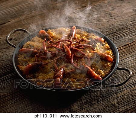 A pot of seafood bake rice View Large Photo Image Stock Image - A pot of seafood bake rice. Fotosearch