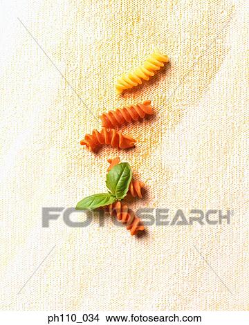 Picture - Corkscrew pasta. Fotosearch