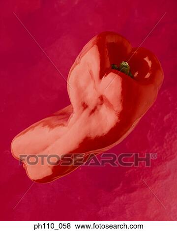 Red bell peppers View Large Photo Image Stock Photo - Red bell peppers. Fotosearch