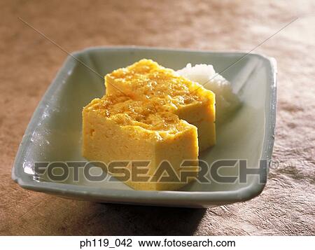 A dish of omelette View Large Photo Image Stock Image - A dish of omelette . Fotosearch