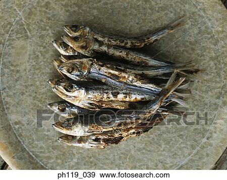 A plate of grilled fish View Large Photo Image Stock Photo - A plate of grilled fish. Fotosearch