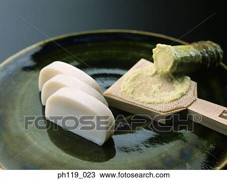 Slices of fishcakes on plate View Large Photo Image Stock Image - Slices of fishcakes on plate. Fotosearch