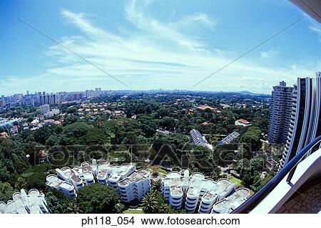 Aerial view of Eastern part of Singapore View Large Photo Image Picture - Aerial view of Eastern part of Singapore. Fotosearch