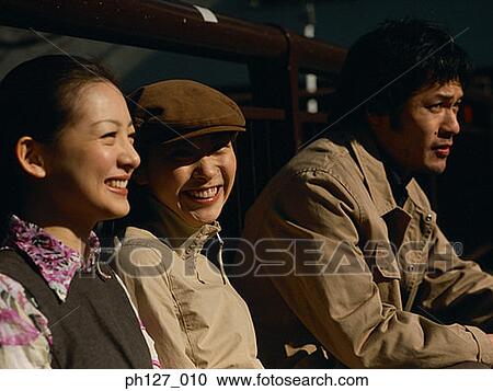 Portrait of three friends View Large Photo Image Stock Image - Portrait of three friends. Fotosearch