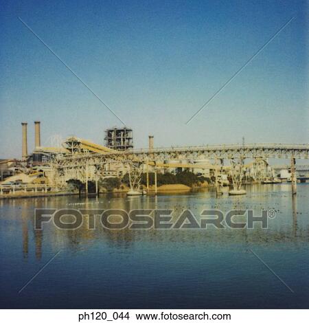 Bridge over ocean under construction View Large Photo Image Picture - Bridge over ocean under construction. Fotosearch