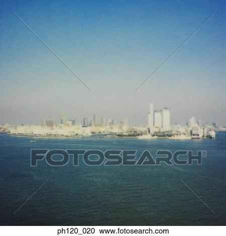 Cityscape, view from sea View Large Photo Image Stock Image - Cityscape, view from sea. Fotosearch
