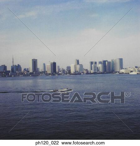 Cityscape, view from sea View Large Photo Image Stock Image - Cityscape, view from sea. Fotosearch