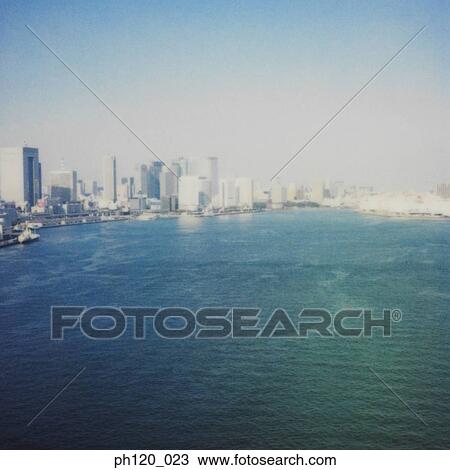 Cityscape, view from sea View Large Photo Image Stock Image - Cityscape, view from sea. Fotosearch