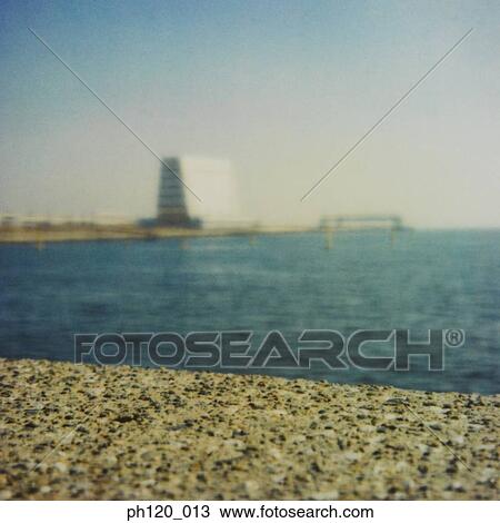 Town across the sea View Large Photo Image Stock Image - Town across the sea. Fotosearch