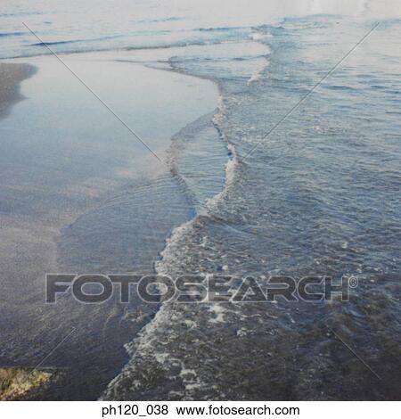 Water on the Shore View Large Photo Image Stock Photo - Water on the Shore . Fotosearch
