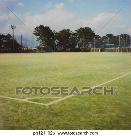 Empty baseball field in a sports stadium View Large Photo Image Stock Photography - Empty baseball field in a sports stadium. Fotosearch