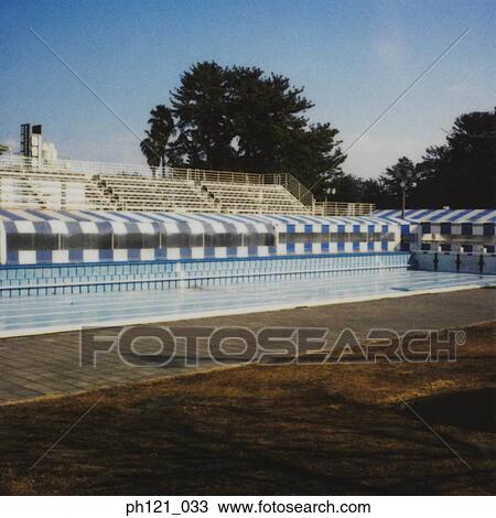 Stock Image - Empty swimming pool. Fotosearch