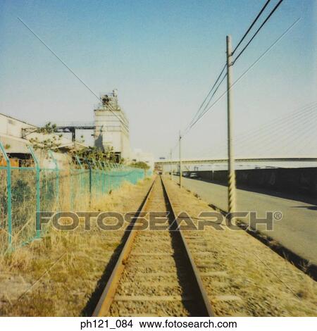 Picture - Railway track. Fotosearch