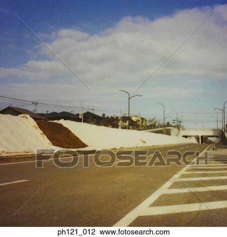 Road markings on road View Large Photo Image Stock Image - Road markings on road. Fotosearch