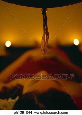 Woman receiving spa therapy View Large Photo Image Picture - Woman receiving spa therapy. Fotosearch