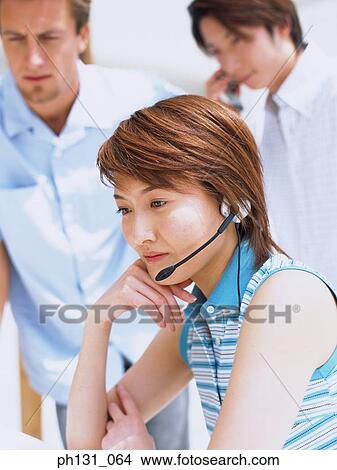Picture - Group of people working together. Fotosearch