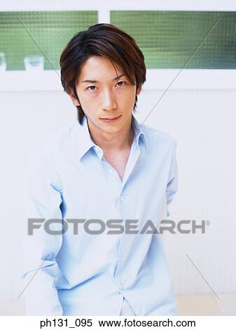 Stock Photography - Asian Man, Portrait. Fotosearch