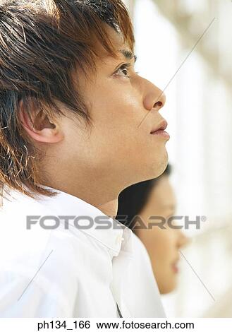 Stock Photograph - Young couple together. Fotosearch