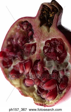 Pomegranate, close-up View Large Photo Image Stock Photo - Pomegranate, close-up. Fotosearch
