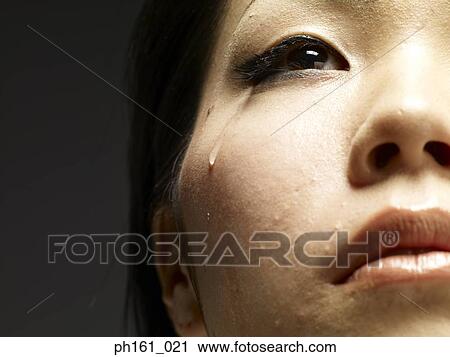 Young woman crying, close-up View Large Photo Image Stock Image - Young woman crying, close-up. Fotosearch